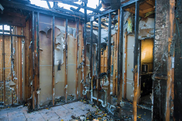 Professional Emergency Fire Cleanup technician working in Ocean Ridge, FL